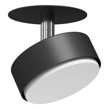 Brosline - Foco empotrable de techo 1xGX53/9W/230V negro