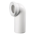 Bruckner - Conector de desagüe de inodoro 90° 11 cm blanco