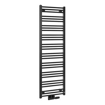 Bruckner - Radiador de baño ALBRECHT 157x50 cm negro mate