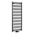 Bruckner - Radiador de baño ALBRECHT 157x60 cm negro mate