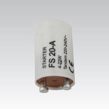 Bujía incandescente de arranque fluorescente TANDEM 4-22W 230V