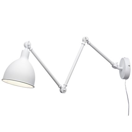 ByRydens - Lámpara de pared BAZAR 1xE27/5W/230V blanca
