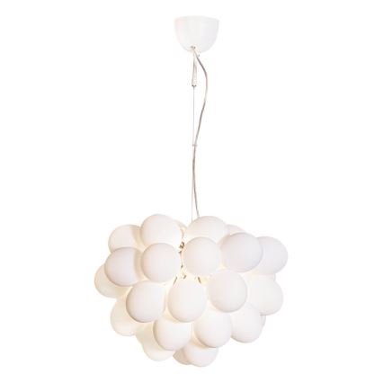 ByRydens - Lámpara colgante GROSS 8xG9/4W/230V blanco diá. 50 cm