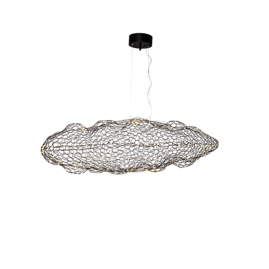 ByRydens - Lámpara LED colgante HAYDEN LED/15W/230V negro