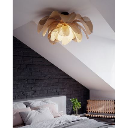ByRydens - Lámpara de techo de superficie LOU LOU 1xE27/8W/230V beige