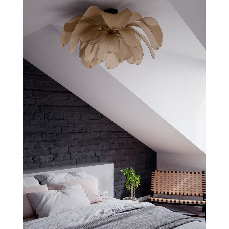 ByRydens - Lámpara de techo de superficie LOU LOU 1xE27/8W/230V beige