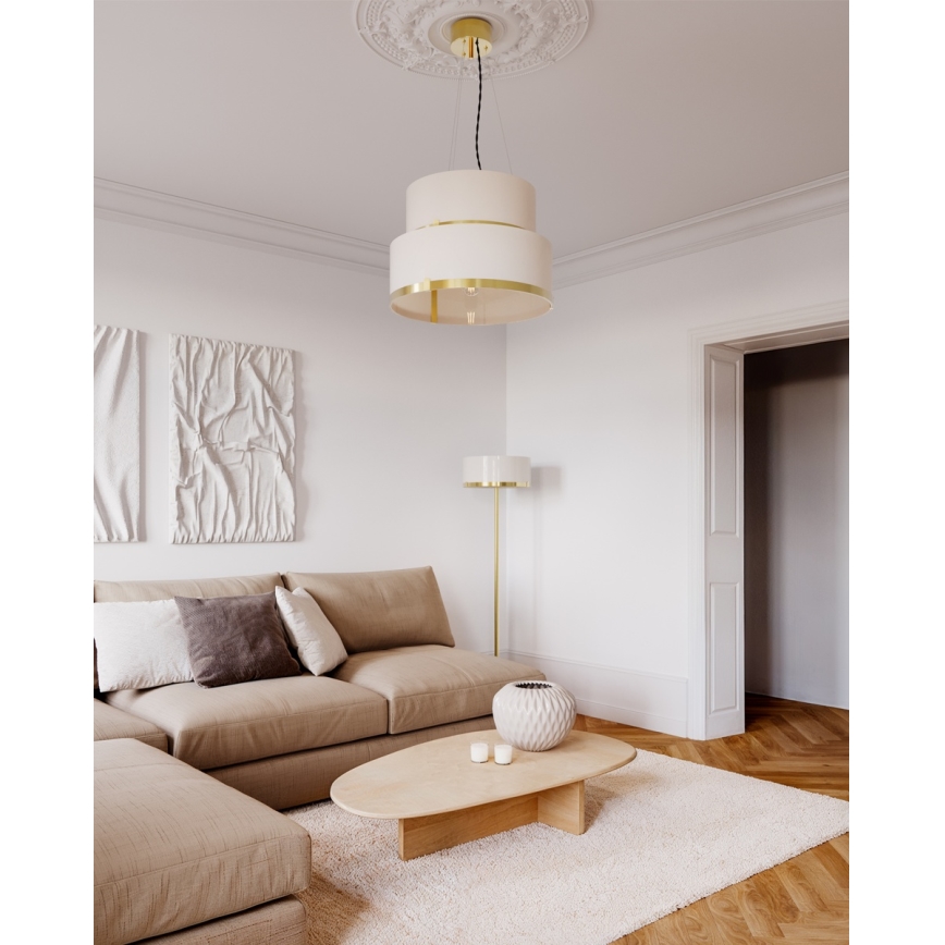 ByRydens - Lámpara colgante con cable MARCEL 2xE27/8W/230V