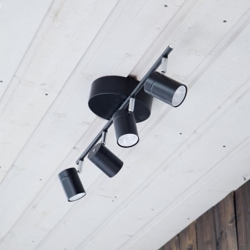 ByRydens - Foco CORRECT 4xGU10/7W/230V negro