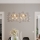 ByRydens - Lámpara colgante con cable GROSS BAR 8xG9/4W/230V transparente