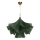 ByRydens - Lámpara colgante con cable JULIETTE 1xE27/8W/230V verde