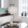 ByRydens - Lámpara colgante GROSS 8xG9/4W/230V blanco diá. 50 cm