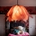 ByRydens - Lámpara colgante LOU LOU 1xE27/5W/230V rosa diá. 80 cm