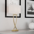 ByRydens - Lámpara de mesa OMEGA 1xE27/5W/230V blanco/dorado