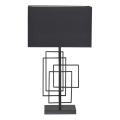ByRydens - Lámpara de mesa PARAGON 1xE27/5W/230V negra