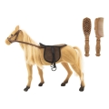 Caballo de cepillado con accesorios