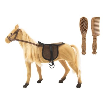 Caballo de cepillado con accesorios