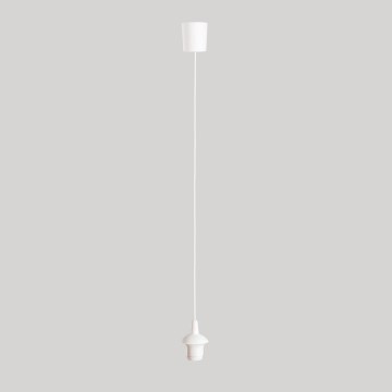 Cable de alimentación EDI 1x E27/60W/230V 90 cm blanco