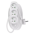 Cable de extensión 3G 3m blanco