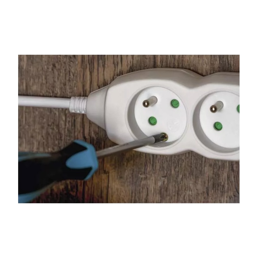 Cable de extensión 4Z 3 m blanco