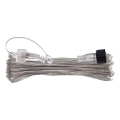 Cable de extensión para exterior para cadenas conectables, transparente, 10 m, IP44