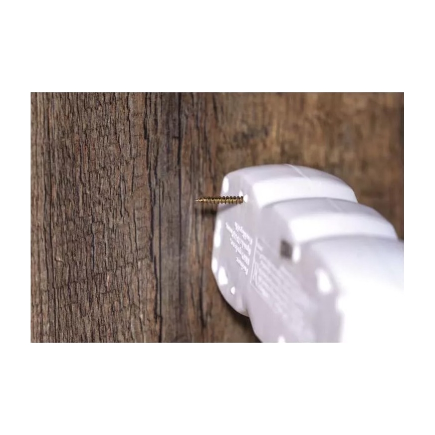 Cable de extensión con interruptor 4Z 10m blanco