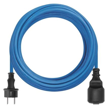 Cable de extensión IMPERMEABLE 1 toma 20m IP44