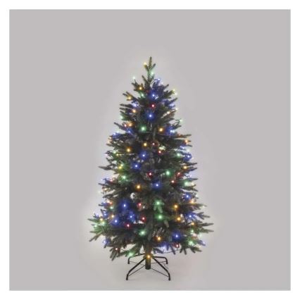 Cadena de luces LED 200 LEDs, 8 funciones, 25 m, IP44, multicolor