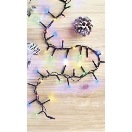 Cadena de luces LED de Navidad para exterior 300 LEDs/11 m IP44 multicolor