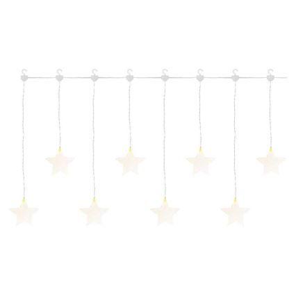 Cadena de luces LED para exterior 8xLED/5,84m IP44 con estrellas