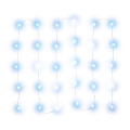 Cadena de luces navideña LED 30xLED/3xAA 3,3m blanco frío