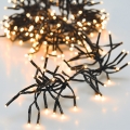 Cadena de luces navideñas LED para exterior 1512xLED/230V/8 funciones 14 m IP44 blanco cálido