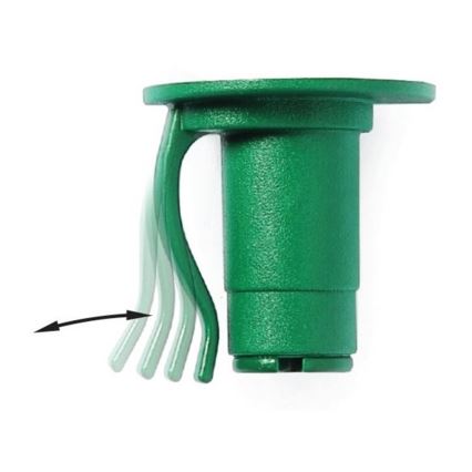 Guirnalda TOADSTOOL 12xE10/10,7m roja, fabricada en la República Checa