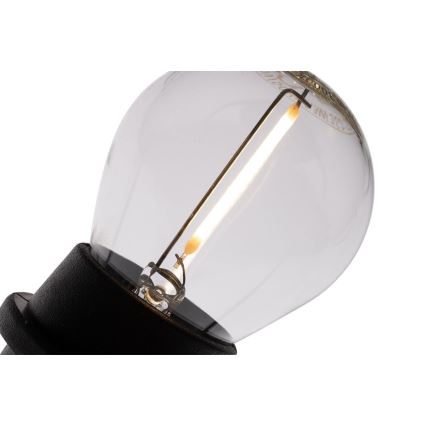 Cadena decorativa exterior MIMOSA 20xE27/1,3W/230V IP44 20m