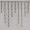Cadena LED navideña para exterior 200 LED/8 modos 8,6 m IP44 blanco cálido