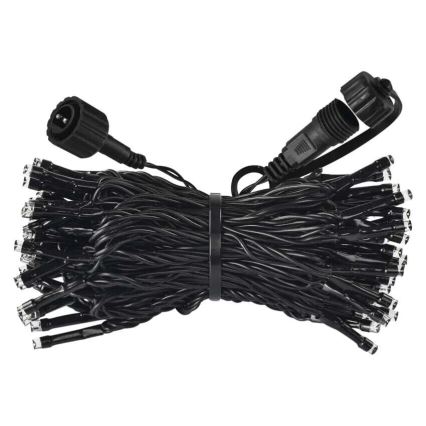 Cadena LED para exterior 50xLED/5m IP44, blanco cálido