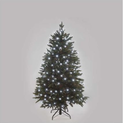 Cadena luminosa LED para exterior 120xLED/17m IP44 blanco frío