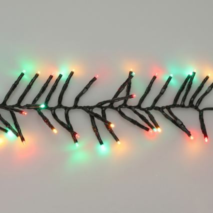 Cadena navideña LED para exterior 576xLED/230V/8 funciones 7,2 m IP44 multicolor