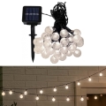 Cadena solar LED 6,9m 50xLED/1,2V