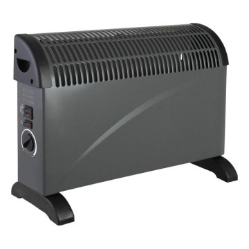 Calefactor eléctrico/convector SONDO 750/1250/2000W/230V negro