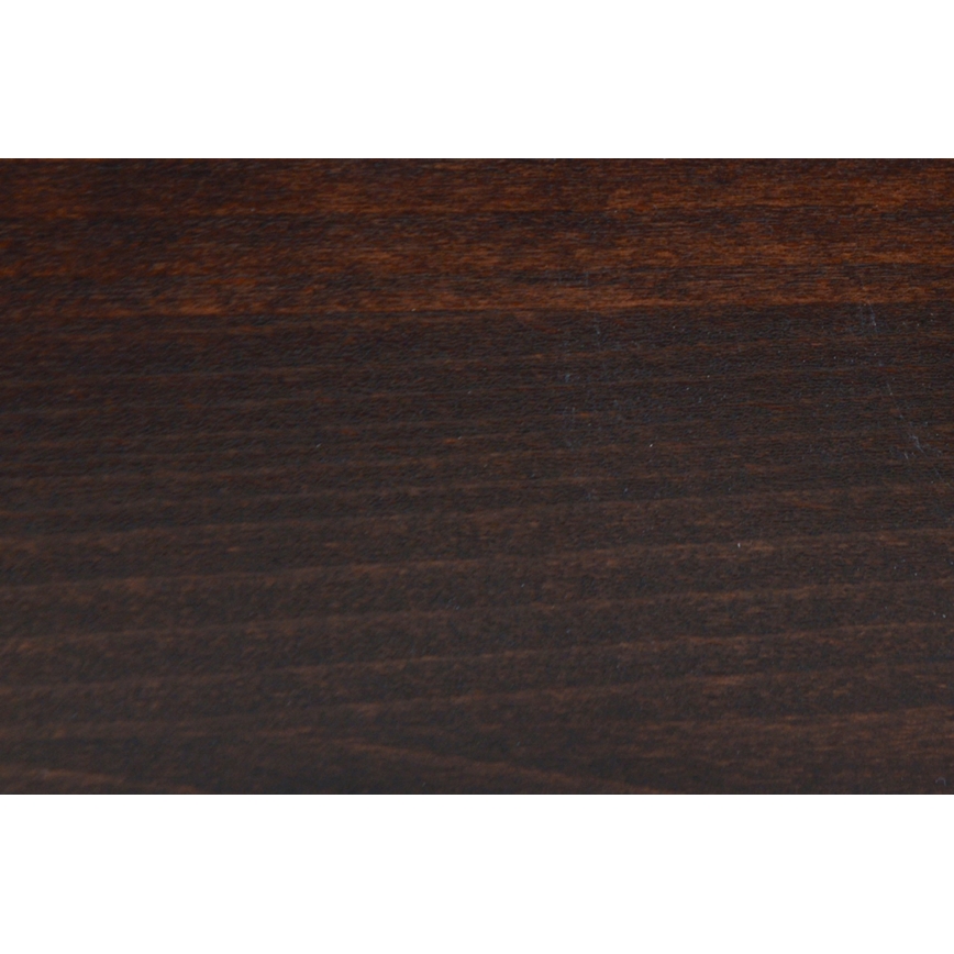 Cama doble de madera maciza ANGELA 180x200 cm noga oscura