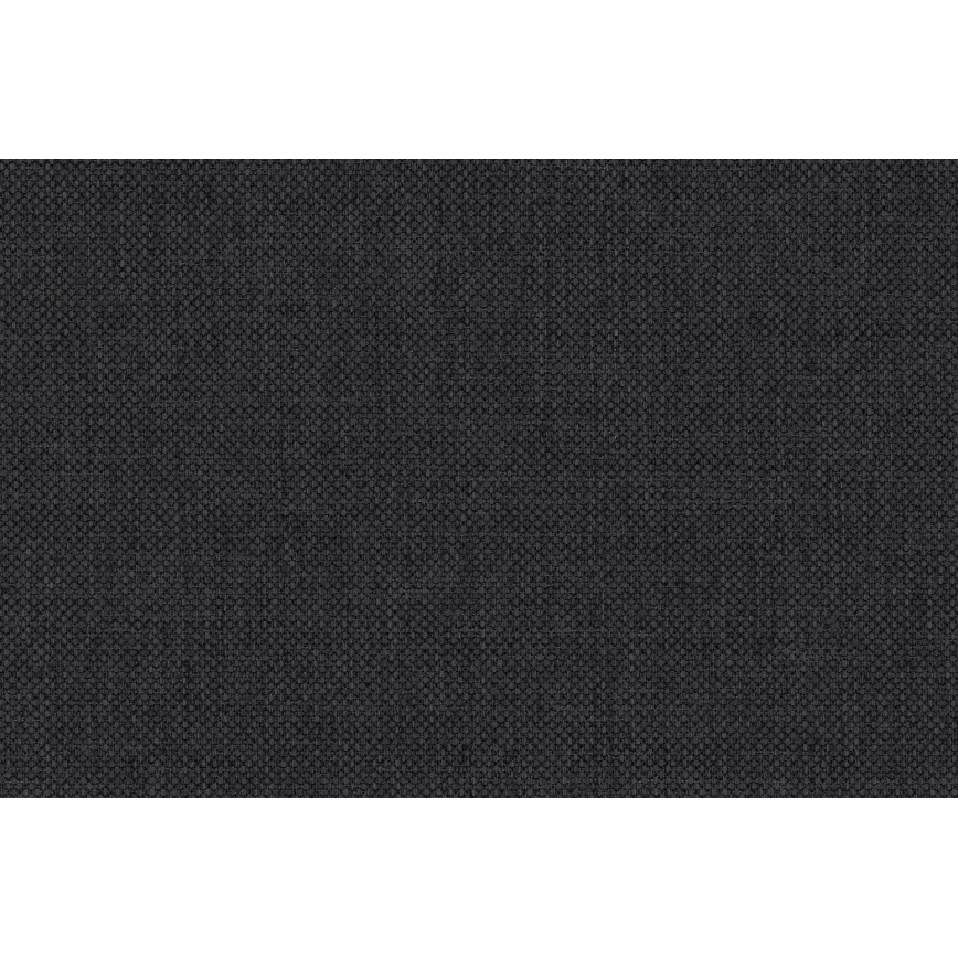Cama tapizada con cabezal universal reversible (izq./der.) ARLY 110x200 cm antracita/blanco
