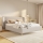 Cama tapizada sin colchón DALIA 180x200 cm beige