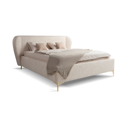 Cama tapizada sin colchón DALIA 180x200 cm beige