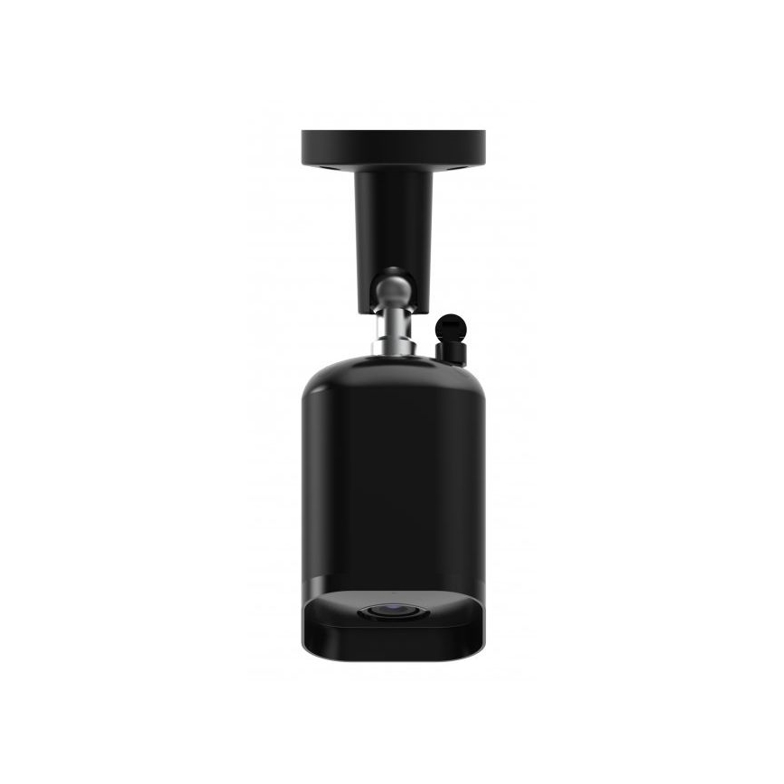 Cámara exterior inteligente con sensor Full HD 1080p, alimentación 12 V, protección IP65, Wi‑Fi y compatible con Tuya, color negro
