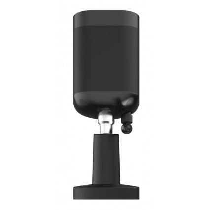 Cámara exterior inteligente con sensor Full HD 1080p, alimentación 12 V, protección IP65, Wi‑Fi y compatible con Tuya, color negro