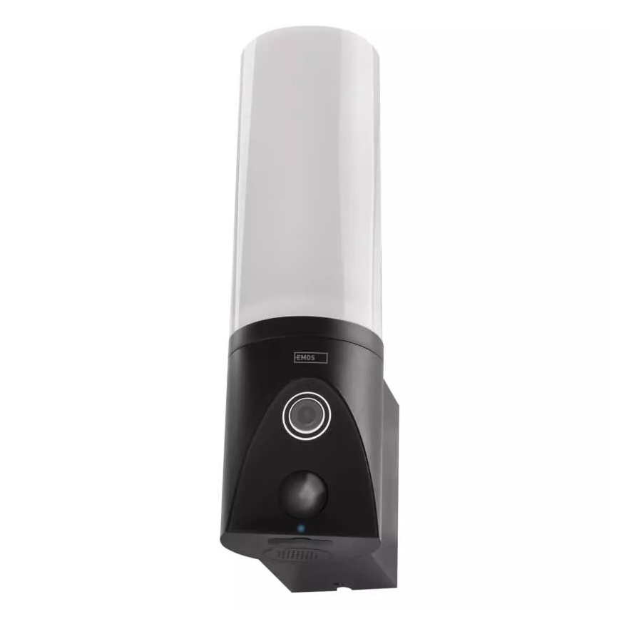 Cámara inteligente LED para exteriores con luz GoSmart LED/12W/230V 3200K IP65 Wi-Fi Tuya negra