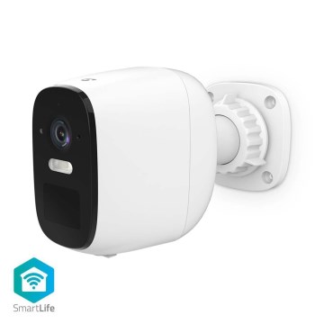 Cámara recargable inteligente para exteriores con sensor SmartLife 4MP Quad HD 1440p 5V/5200mAh Wi-Fi Tuya IP66