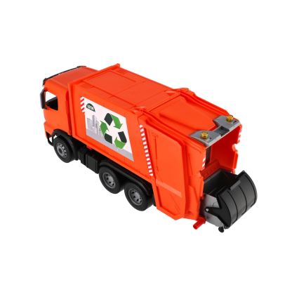 Camión de basura Mercedes WORXX, 53 cm, naranja