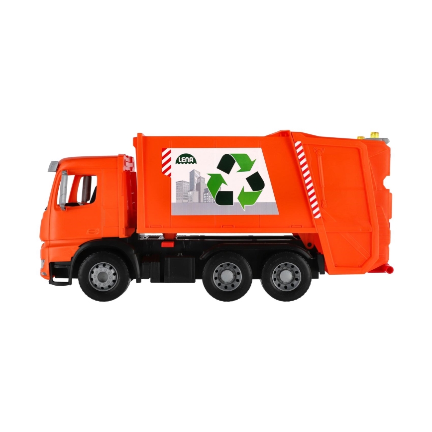 Camión de basura Mercedes WORXX, 53 cm, naranja