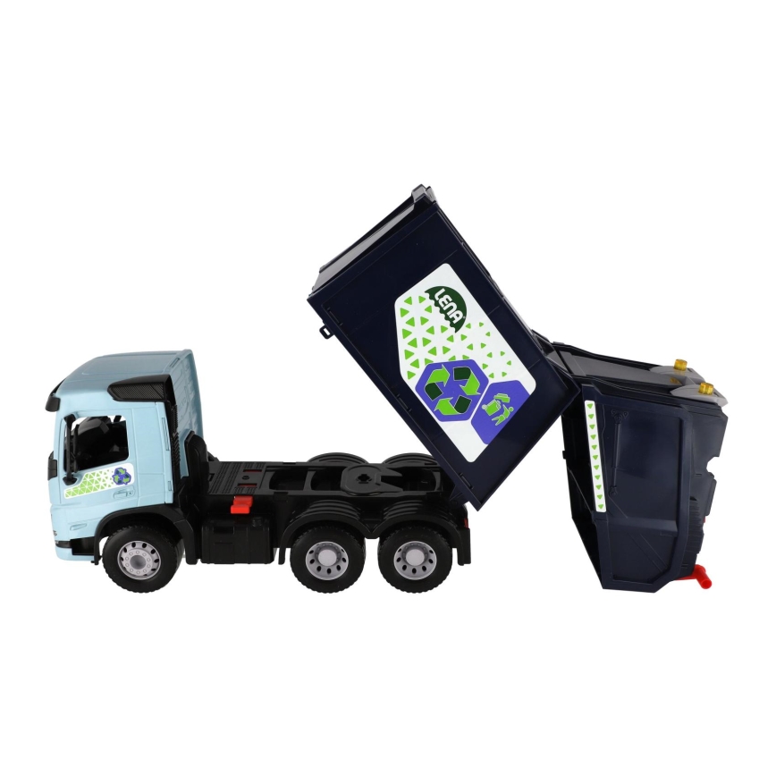 Camión de basura Volvo WORXX 53 cm azul/negro